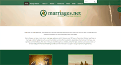 Desktop Screenshot of marriages.net